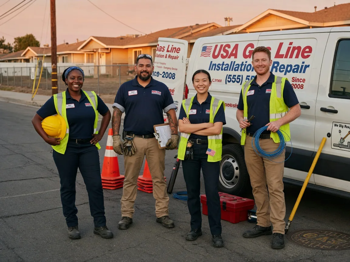 Gas Line Installation company in Arvada, WY